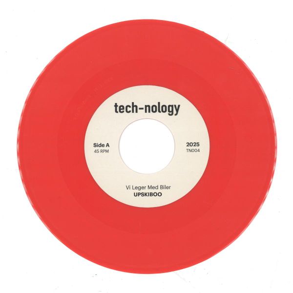 Upskiboo — VI LEGER MED BILER 7" vinyl cover