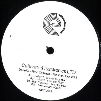Defekt/Rico Casazza — For The Floor Vol.1 vinyl cover