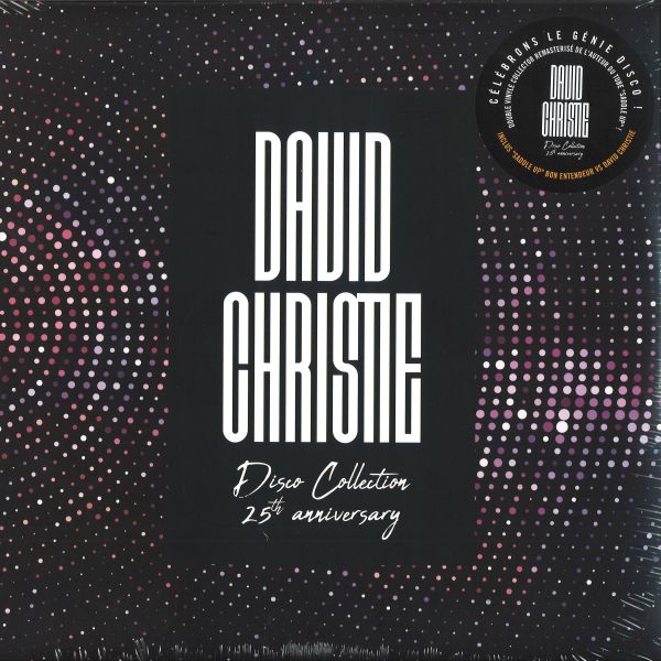 David Christie — Dance Collection 25th Anniversary LP 2x12" vinyl cover