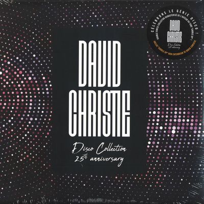David Christie — Dance Collection 25th Anniversary LP 2x12" vinyl cover