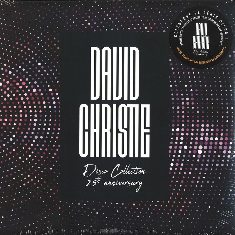 David Christie — Dance Collection 25th Anniversary LP 2x12" vinyl cover