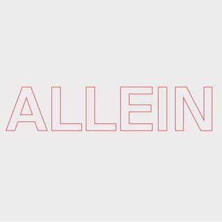 Quarks — Allein vinyl cover