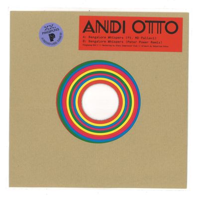 Andi Otto — Bangalore Whispers Single 7" vinyl cover