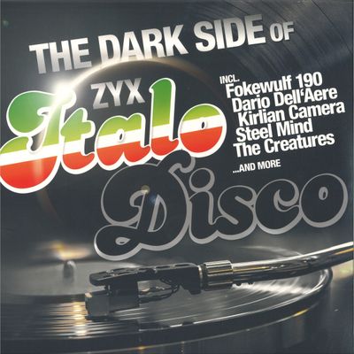 Various — THE DARK SIDE OF ITALO DISCO LP vinyl cover