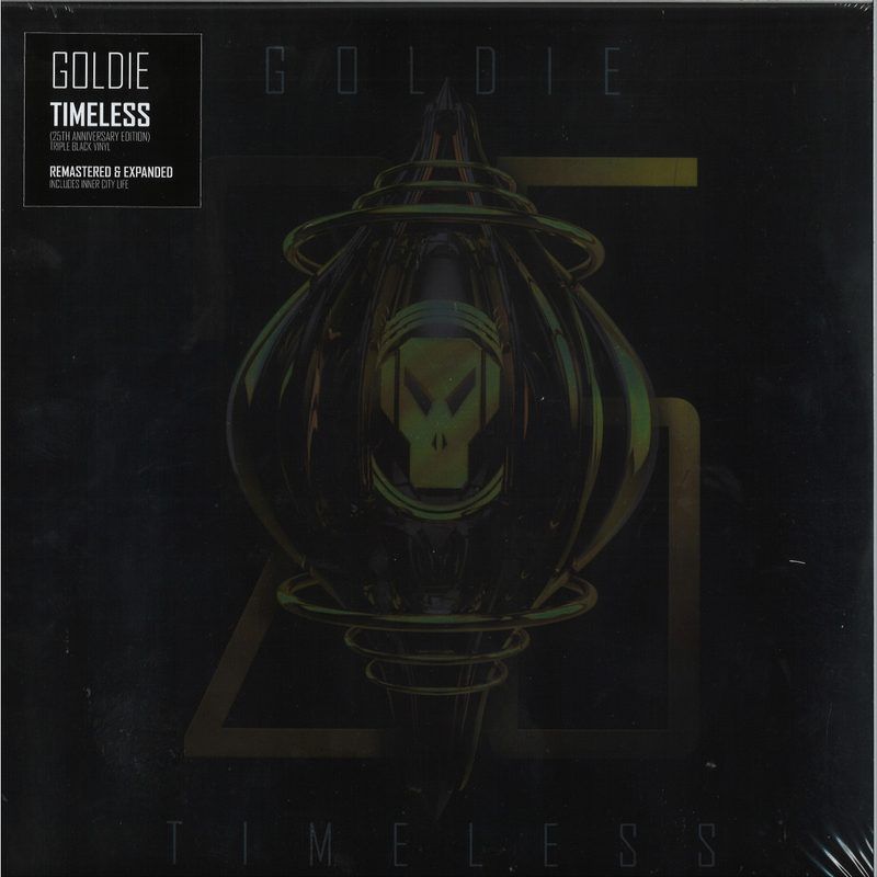 Goldie — Timeless (25 Year Anniversary Edition) 3x12" vinyl cover