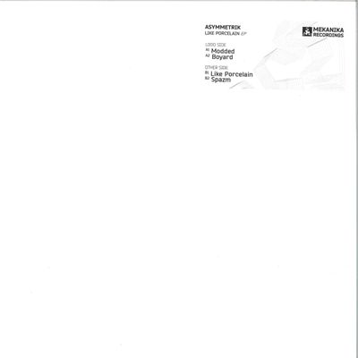 Asymmetrik — Like Porcelain EP vinyl cover