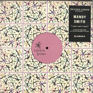 Mandy Smith — I Just Can't Wait / Holmes Price Remix vinyl cover