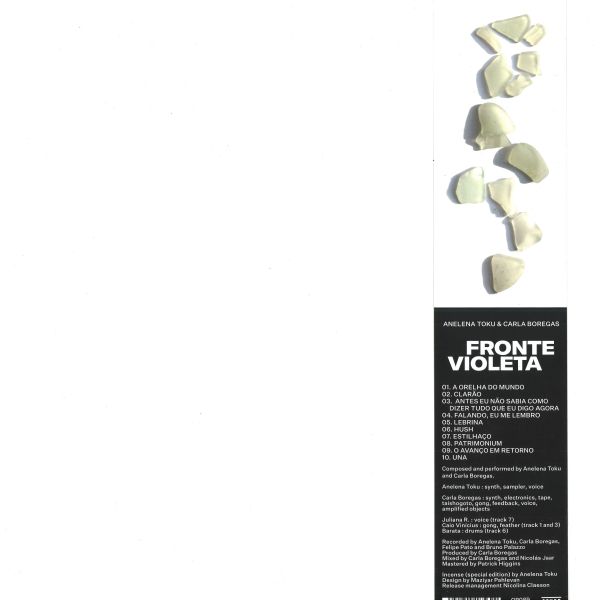 Carla Boregas, Anelena Toku — Fronte Violeta (LP+OBI) vinyl cover