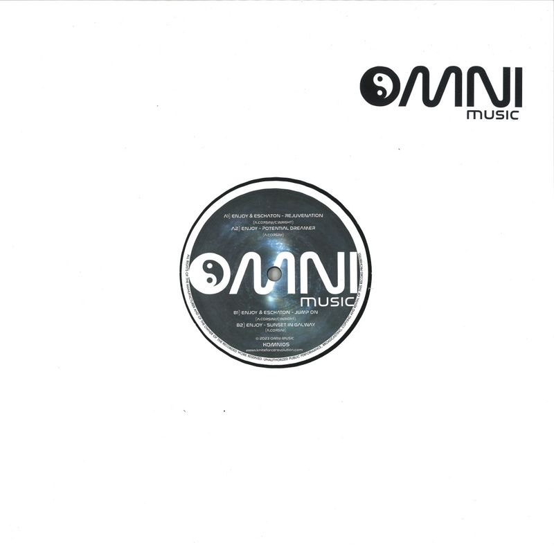 Enjoy, Eschaton — Rejuvination EP vinyl cover