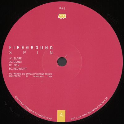 Fireground — Spin vinyl cover