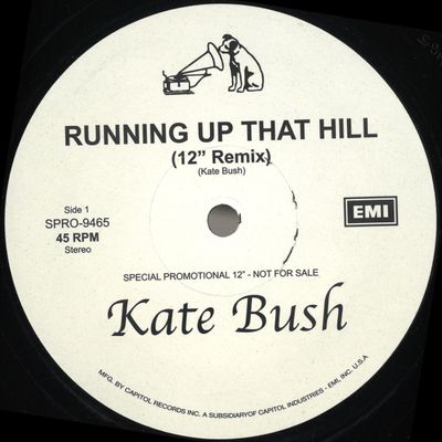 Kate Bush — Running Up That Hill (Remixes) vinyl cover