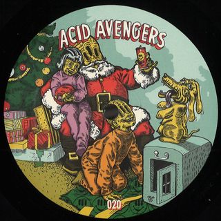 Acidulant, Voiron — Acid Avengers 020 vinyl cover