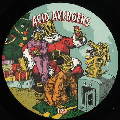 Acidulant, Voiron — Acid Avengers 020 vinyl cover