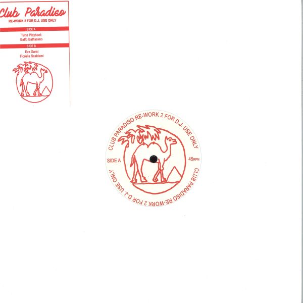 Various — CLUB PARADISO RE-WORK 2 FOR D.J. USE ONLY vinyl cover