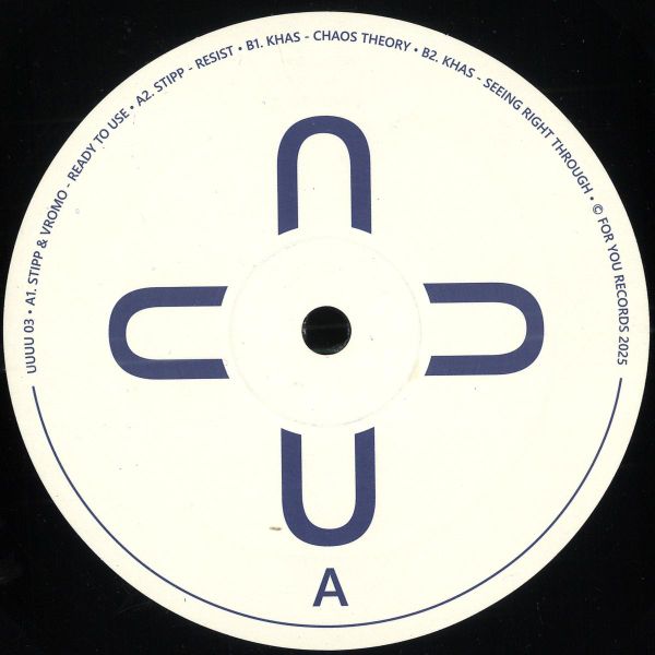 Stipp, Vromo, Khas — UUUU 03 vinyl cover