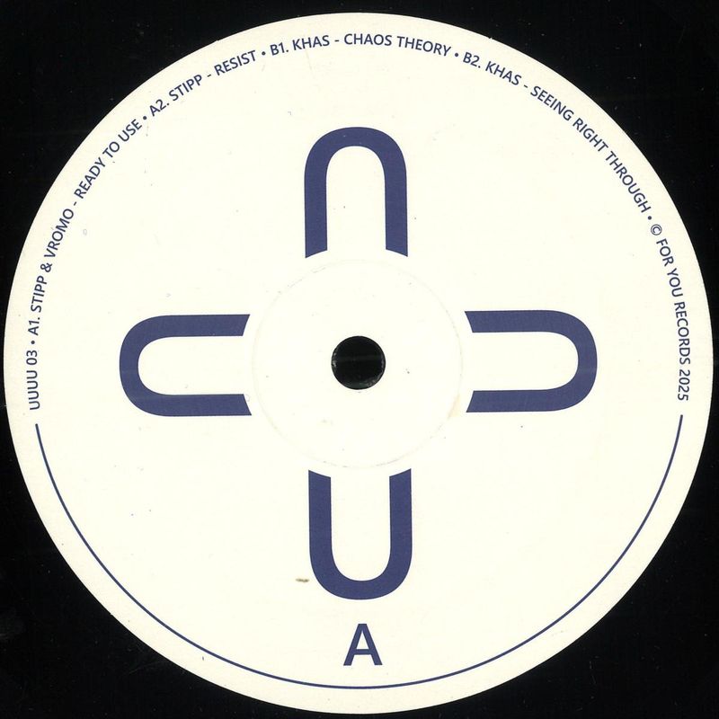 Stipp, Vromo, Khas — UUUU 03 vinyl cover