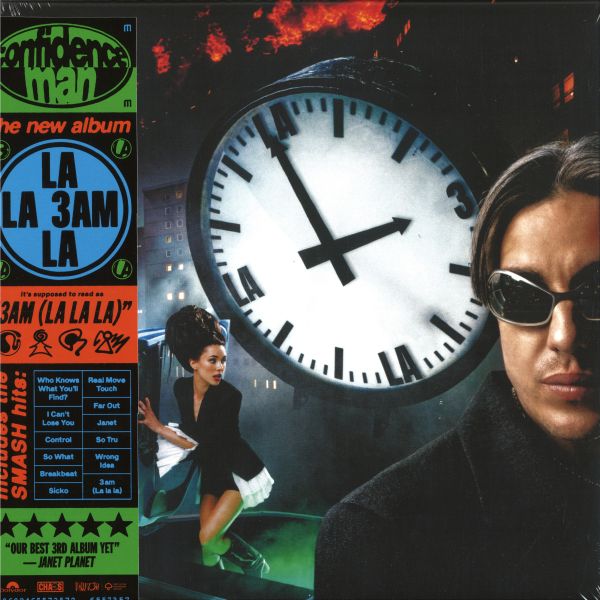 Confidence Man — 3AM (LA LA LA) LP vinyl cover