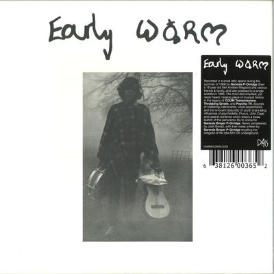 Genesis P-Orridge — EARLY WORM vinyl cover