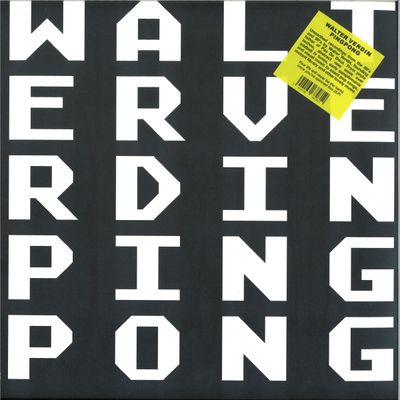 Walter Verdin — PING PONG LP 2x12" vinyl cover