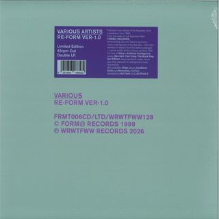 Various — Re-Form Ver-1.0 ( LP 2x12") vinyl cover