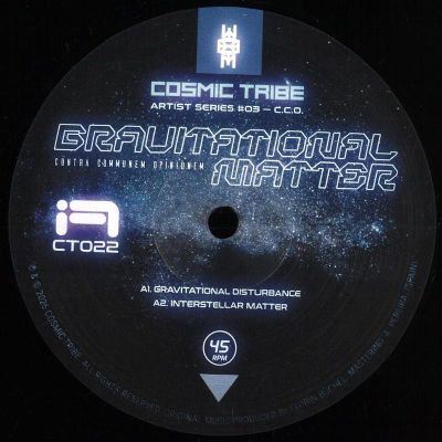C.C.O. — GRAVITATIONAL MATTER EP vinyl cover