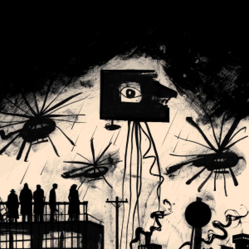 Blak Saagan — Un Sequestro Lungo 10.000 Anni (3x12") vinyl cover