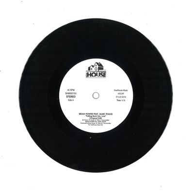 Brian Power, Marc Evans — Falling Back Into Love vinyl cover