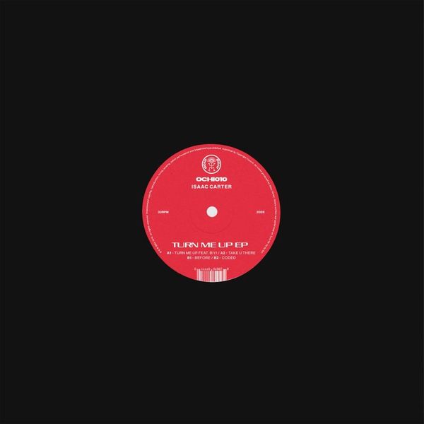 Isaac Carter, & Biyi — Turn Me Up EP vinyl cover