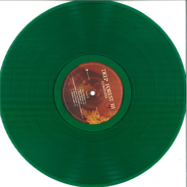 Deep Forest — Comparsa LP vinyl cover