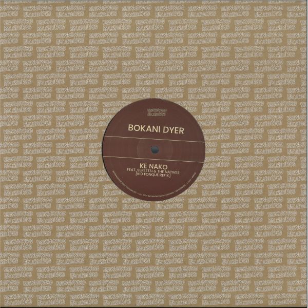Bokani Dyer — Brownswood Remix Editions 001 vinyl cover