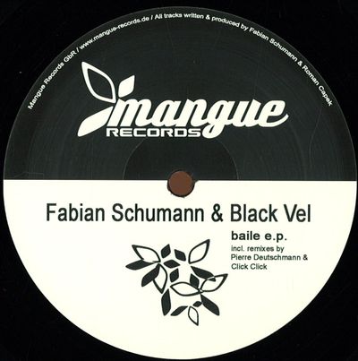 Fabian Schumann, Black Vel — Baile Ep vinyl cover
