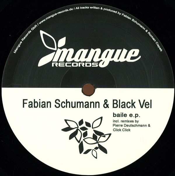 Fabian Schumann, Black Vel — Baile Ep vinyl cover