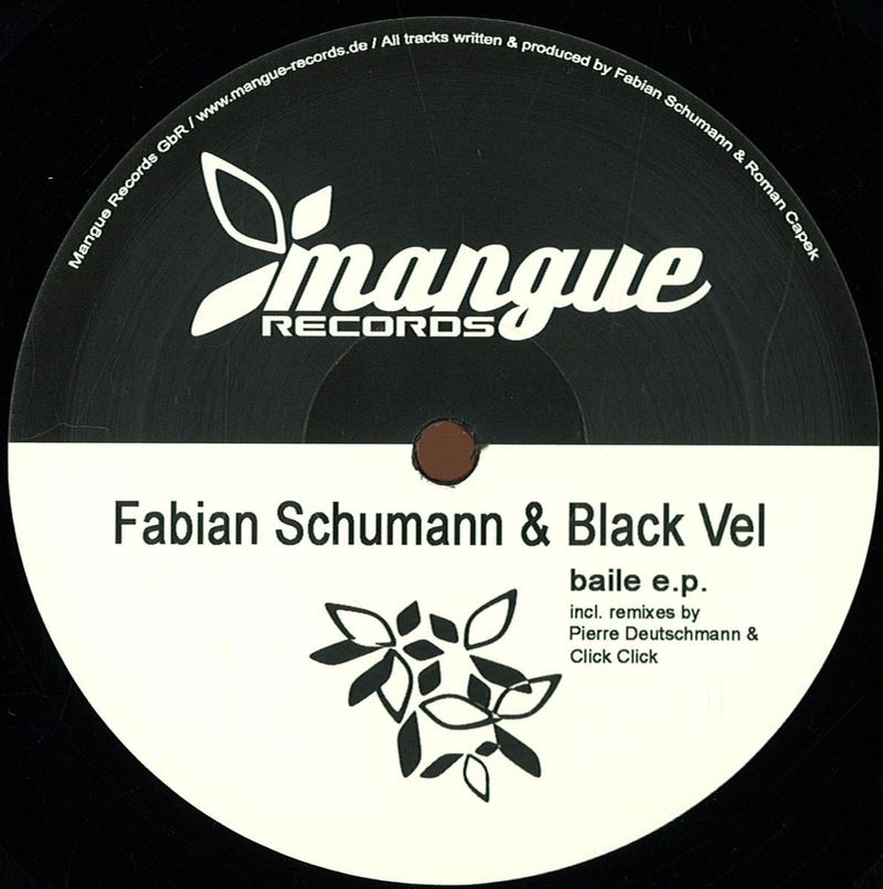 Fabian Schumann, Black Vel — Baile Ep vinyl cover