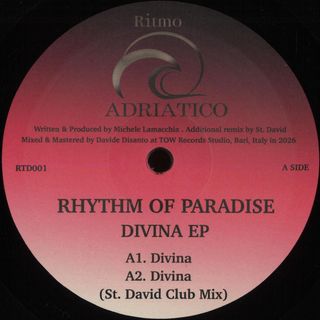 Rhythm Of Paradise — Divina EP vinyl cover