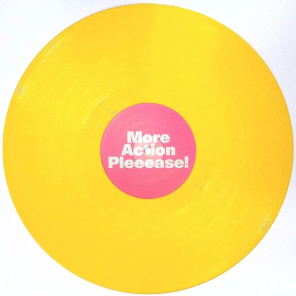 Johannes Albert — More Action Pleeease! (Yellow Vinyl) vinyl cover