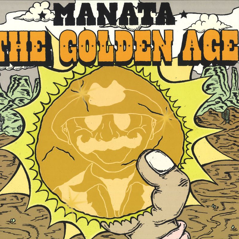 Manata — The Golden Age LP 2x12" vinyl cover