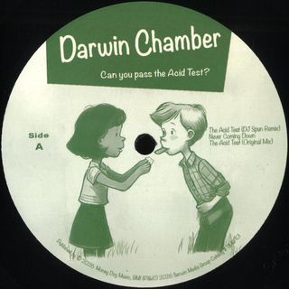 Darwin Chamber — Can You Pass The Acid Test? (feat DJ Spun mix) vinyl cover