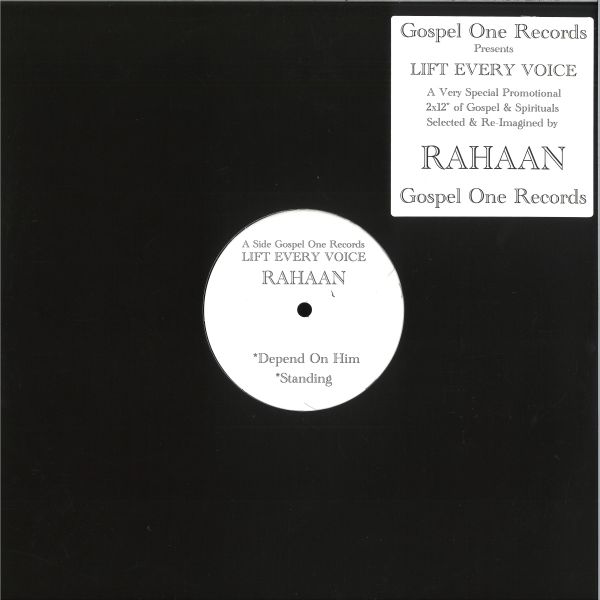 Rahaan — LIFT EVERY VOICE 2x12" vinyl cover