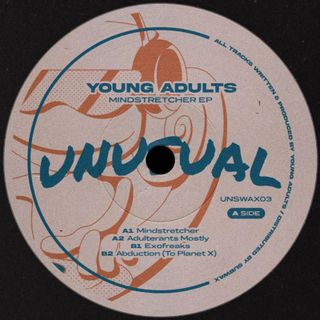 Young Adults — Mindstretcher EP vinyl cover