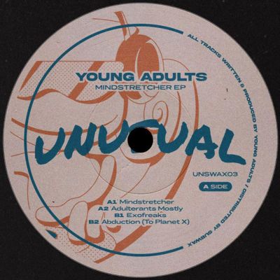 Young Adults — Mindstretcher EP vinyl cover