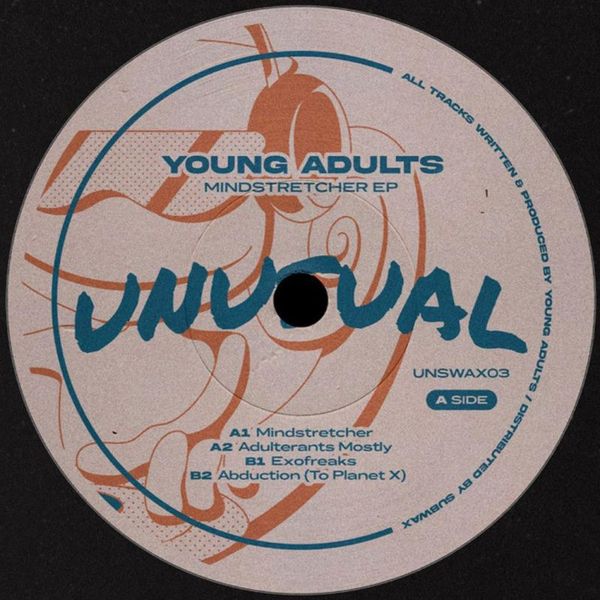 Young Adults — Mindstretcher EP vinyl cover