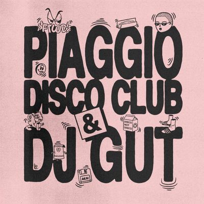 Piaggio Disco Club, DJ Gut — FTWD 002 vinyl cover