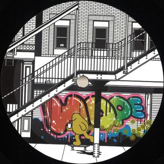 Luca Olivotto — It's Too Dark EP vinyl cover