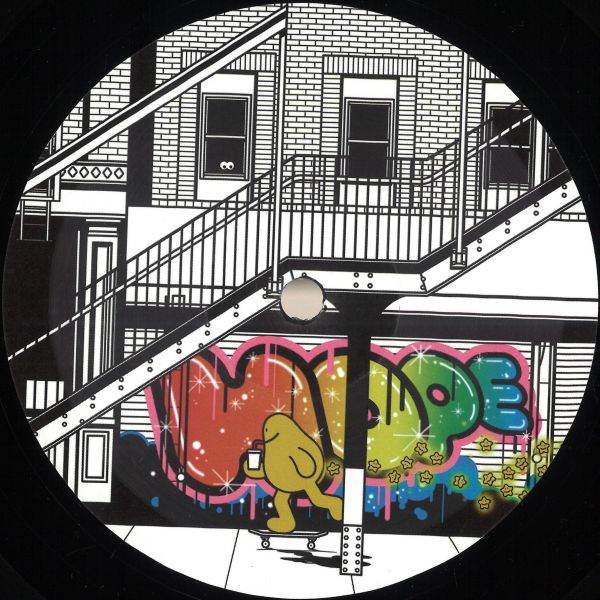 Luca Olivotto — It's Too Dark EP vinyl cover
