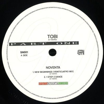 Tobi — Noventa: Part One vinyl cover