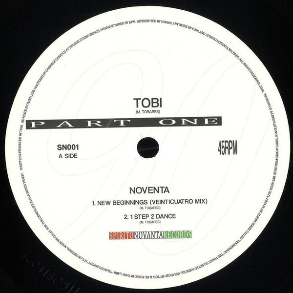 Tobi — Noventa: Part One vinyl cover