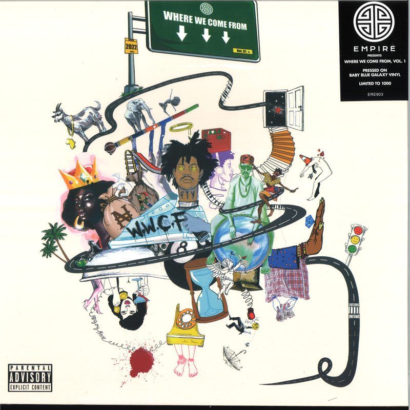 Various — Where We Come From, Vol. 1 vinyl cover