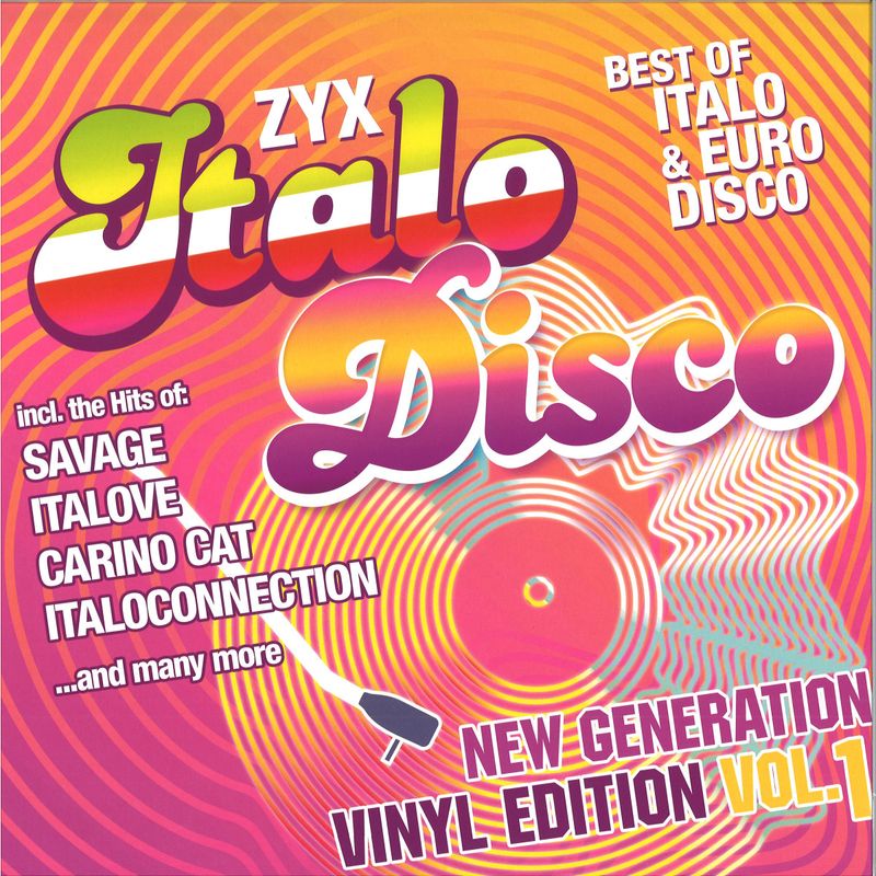 Various — ZYX Italo Disco New Generation: Vinyl Edition Vol.1 vinyl cover