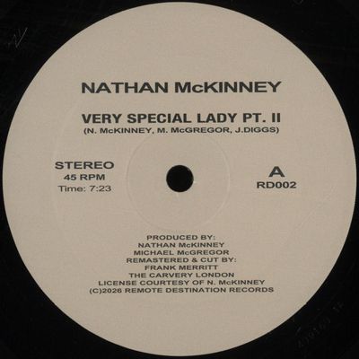 Unknown Artist — VERY SPECIAL LADY PT. II vinyl cover