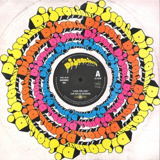 Cerrone, The Reflex — Look For Love / Hooked On You vinyl cover